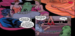 Illustration for article titled Jason Aaron and Michael Allred embrace the weird with Wolverine And The X-Men #17